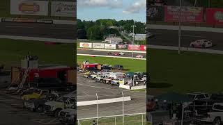 Jennerstown Speedway 4 Cylinder Spin 1 [upl. by Ttirb]