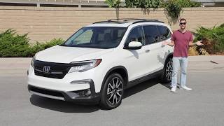 2020 Honda Pilot Elite AWD Test Drive Video Review [upl. by Akiret]