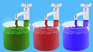 Learn Color Names with Color Liquids  Learning Colours for Children  Color Learning in Color World [upl. by Enrol397]