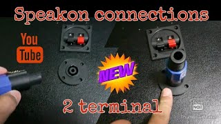 How to wire Speakon to speaker  Beginners tutorial [upl. by Couchman]