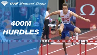 Karsten Warholm posts a European Record in the London 400m Hurdles  IAAF Diamond League 2019 [upl. by Calv626]