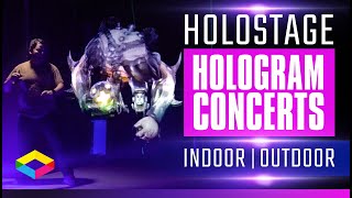 HoloStage© Hologram Technology for Your Concerts 2021 [upl. by Andria212]