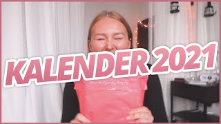 MIN KALENDER 2021  från beställning till unboxing [upl. by Dinse]