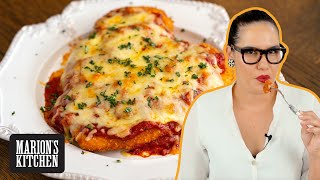 My BEST Chicken Parmigiana Recipe 💥  CookWithMe  Marions Kitchen [upl. by Kalman]