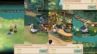 Heroes FraysCat Cans and Landscape Photo Location on Archi Isle  Tree of Savior Neverland [upl. by Assiron]