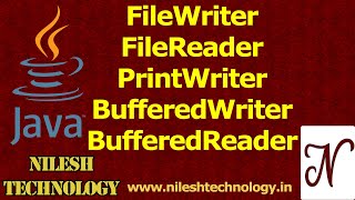 Java FileWriter  FileReader  PrintWriter  BufferedWriter  BufferedReader [upl. by Belldame280]