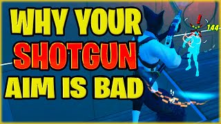 How to Hit HUGE Damage with Shotguns Consistently Improve Shotgun Aim in Fortnite [upl. by Wassyngton]