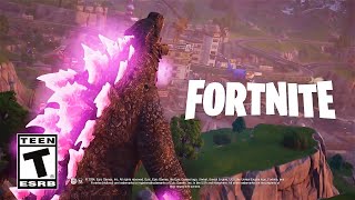 Fortnite Chapter 6  Godzilla Gameplay Trailer [upl. by Betta]