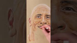 Part 2 of drawing Dwayne Johnson therock dwaynejohnson [upl. by Ruscio]