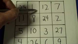 Magic Square Tutorial [upl. by Loree]