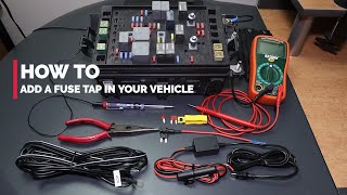 How To  Add a Fuse Tap in Your Vehicle [upl. by Macdonell850]