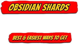 Best amp Easiest Ways To Get GW2 Obsidian Shard [upl. by Chuah343]