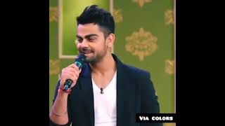 Kapil Sharma Show  Virat Kohli singing tujhme rab dikhta hai status😘😘 [upl. by Cates426]