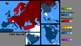 World War 3  Nato vs Warsaw Pact [upl. by Lleryt242]