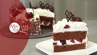 Simple Black Forest Cake [upl. by Enelear271]