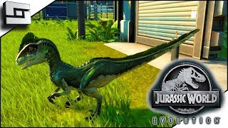 Jurassic World Evolution Deinonychus Cartoon Raptor [upl. by Dita]