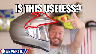 Dual Sport Motorcycle Helmets Cool but Functionally Useless everide [upl. by Tnirb834]