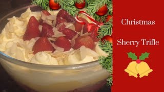 Traditional Sherry Trifle  Scottish Recipe  Christmas Dessert [upl. by Essilrahc988]