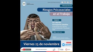 RIESGOS PSICOSOCIALES EN EL TRABAJO [upl. by Kenney]