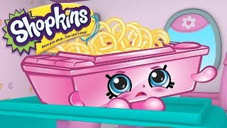 SHOPKINS Cartoon  AIRPLANE FOOD  Cartoons For Children [upl. by Svensen]