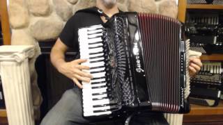 2331  Guerrini Superior 2 Piano Accordion LMMH 41 120 4995 [upl. by Heigho]