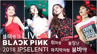 BLACKPINK LIVE Full ver with Great Fanchant 블랙핑크 라이브 휘파람 STAY 불장난 마지막처럼 붐바야 무반주 떼창 입실렌티 [upl. by Patin]