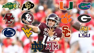 2024 Week 1 College Football Predictions [upl. by Dalury]