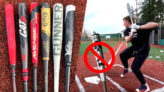 Whats the best 2piece hybrid bat BESIDES THE GOODS BBCOR Baseball Bat Review Part 1 [upl. by Kroo]