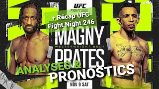 Magny vs Prates  UFC Fight Night 247  Analyses amp Pronostics mma ufc youtubecreatorcommunity [upl. by Kcire381]