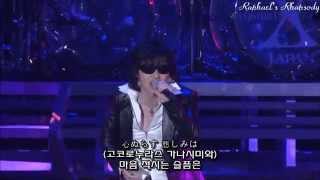 X JAPAN X  Dahlia LIVE 2009 Korean Japanese Sub [upl. by Maite]