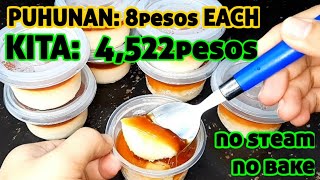 NEGOSYONG PANIMULA MALAKI ANG KITAAN  8pesos lang puhunan bawat isa  NO STEAM NO BAKE [upl. by Perren]