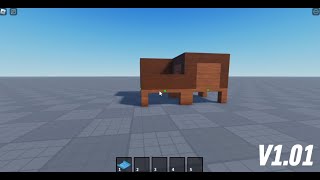 Rust Building System V101  Roblox Studio [upl. by Linsk2]