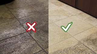 HOW TO CLEAN PORCELAIN TILES MARBLE AND FLOORS WITHOUT DAMAGING THEM  Faber Deep Degreaser [upl. by Nniuq633]