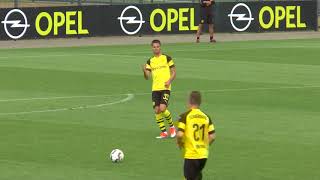 Julian Weigl gibt sein BVBComeback gegen Uerdingen [upl. by Hendrix]