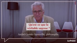 ComteSponville  questce que la véritable sagesse [upl. by Elstan]