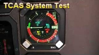 ATR 72 TCAS System Test Demo [upl. by Enamrahs]