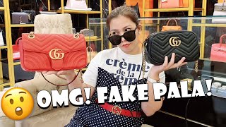 Real Vs Fake GUCCI Marmont Bag  Spot the Difference [upl. by Rizzi]