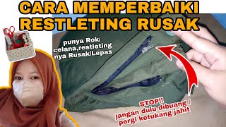 Tutorial CARA MUDAH PERBAIKI RESTLETING LEPAS SEBELAH [upl. by Esyle]