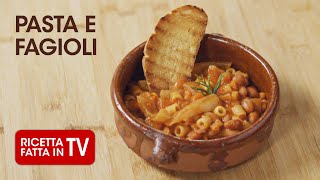 PASTA E FAGIOLI di Benedetta Rossi  Ricetta TV Fatto in Casa per Voi [upl. by Hoy]