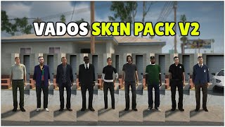 PACK SKIN POLÍCIA ESTILO FIVEM PVP  GTA SA  SAMP  MTA   ANDROID  PC [upl. by Nebe]