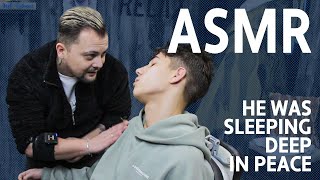 ASMR SLEEP MASSAGE  Customer Sleeps Deep In Peace [upl. by Lowney]