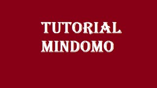 Tutorial pasos básicos mindomo [upl. by Ariay]