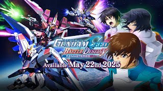 MOBILE SUIT GUNDAM SEED BATTLE DESTINY REMASTERED  Announcement Trailer [upl. by Nanah]