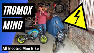 The all new all Electric Tromox Mino Road Legal Mini Bike [upl. by Neehsuan]