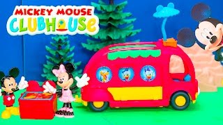 Mickey Mouse Cruising Camper Toy Unboxing [upl. by Nnaihs]