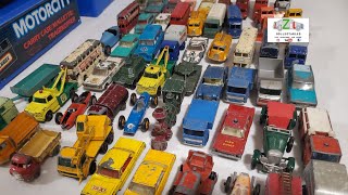 Unboxing Vintage diecast Matchbox Lesney Corgi and Dinky toys [upl. by Hairahcaz550]