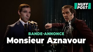 Tahar Rahim méconnaissable dans la bandeannonce du biopic sur Charles Aznavour [upl. by Imogene]