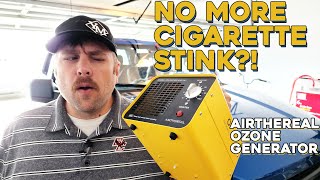 Cigarette Odor Elimination  Will the Ozone Generator Work [upl. by Animsaj]