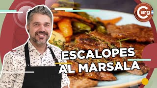 TE ENSEÑAMOS A HACER ESCALOPES AL MARSALA [upl. by Fogarty]