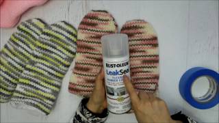 Make your slipper soles nonslip [upl. by Nellaf]